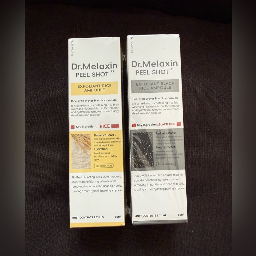 Dr Melaxin peel shot duo